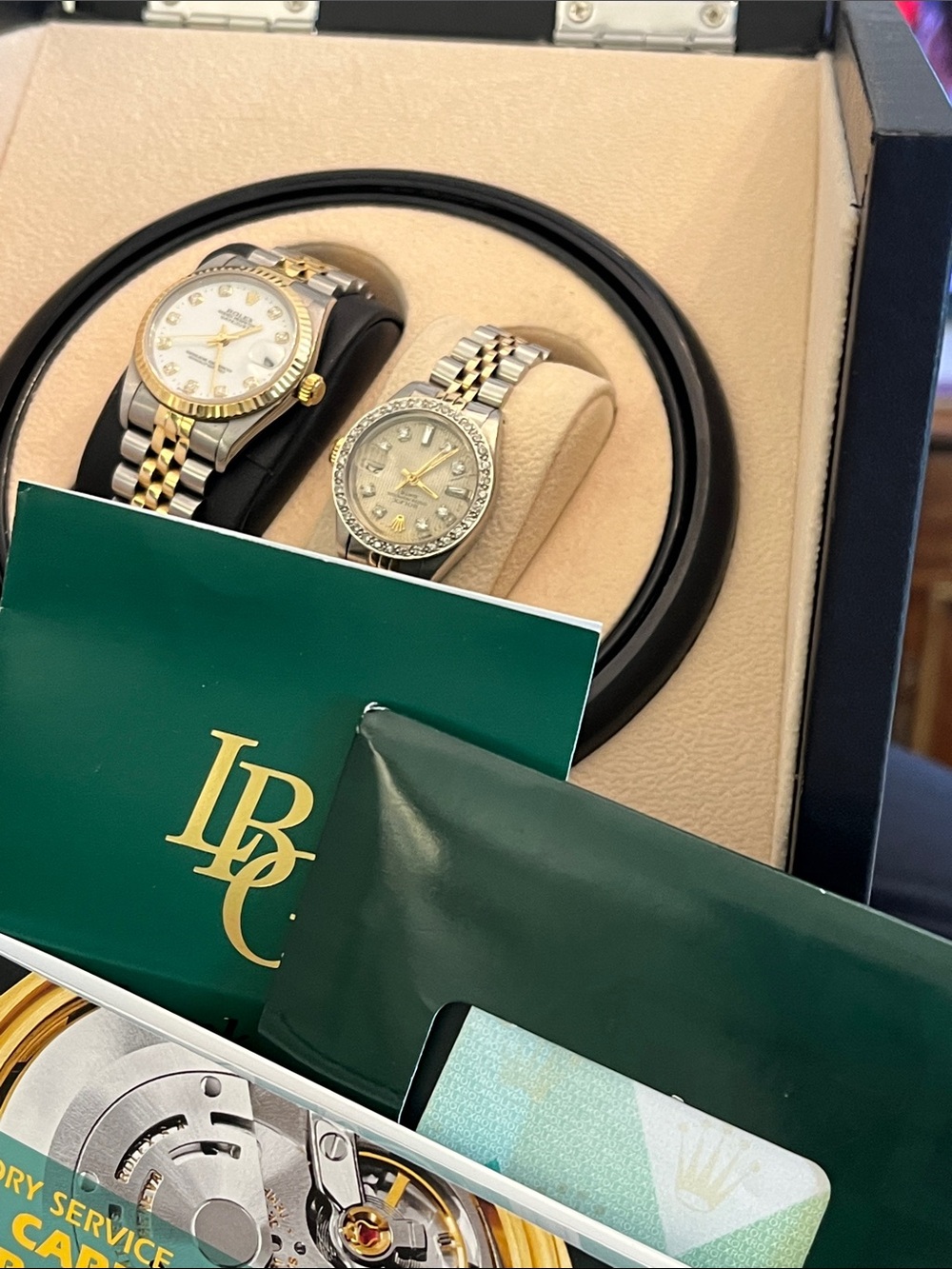 Rolex Two-Tone Gold and Silver Men's Dress Watch with White Dial - Picture 6 of 6